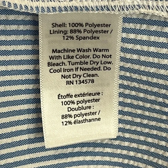 Vineyard Vines Seersucker Scallop Skirt - Picture 7 of 8